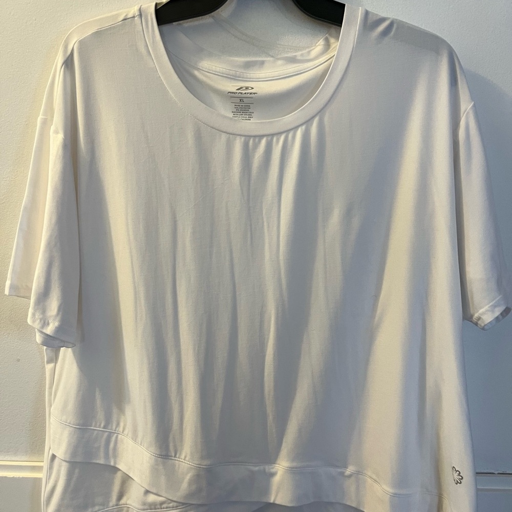 Pro Player White Short Sleeve Women's Tee